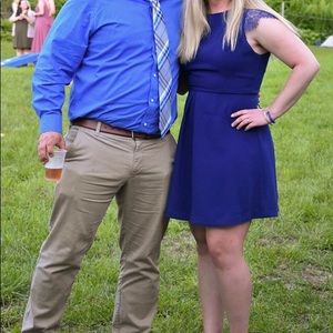 Navy Blue Cocktail Dress